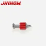 Guaranteed Quality PD Drive Pins with Red Plastic Flutes and Smooth Shank Concrete Nails