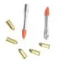 22 Caliber Power Loads and ZK 1/4 Eyelet Pin Industrial Fasteners for Power Actuated Tools